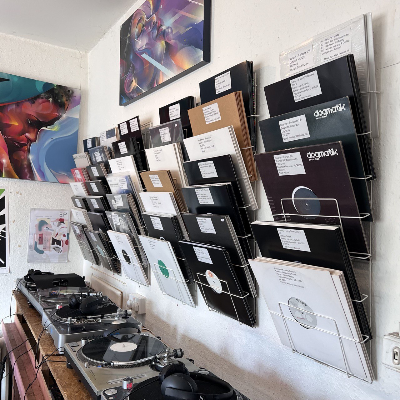 New Stock at Palace Vinyl, South London